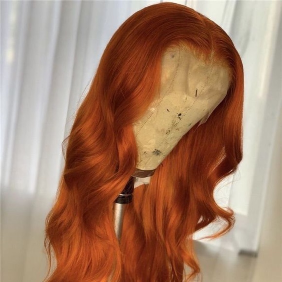 22” Light Brown/Blond/Orange Front Lace Wig Unit
